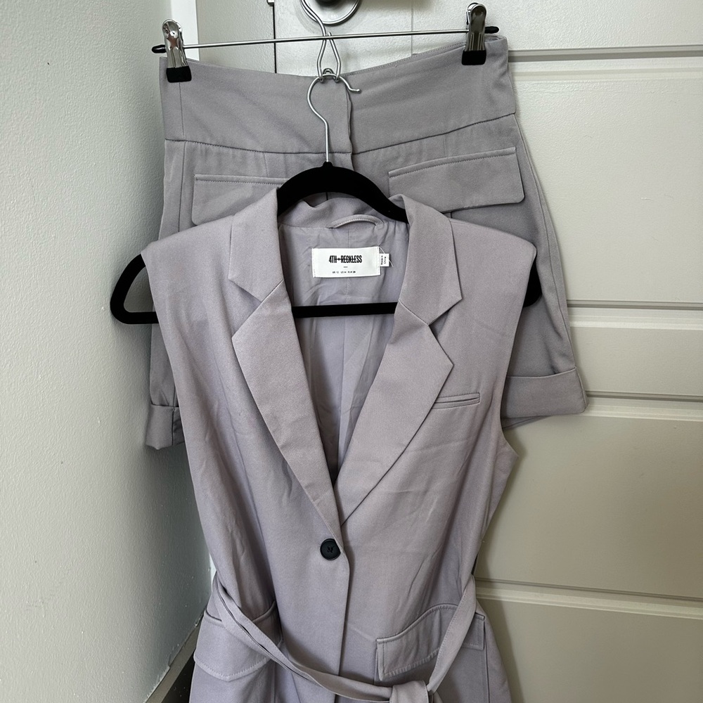 4th & Reckless shorts and vest set!